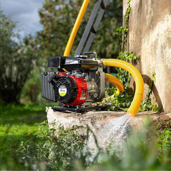 Greencut - Motopompe pour le pompage et le déplacement de leau, 79cc, 2,6hp, débit maximum 12m3/h - hauteur de pompage maximum 18m GWP200X