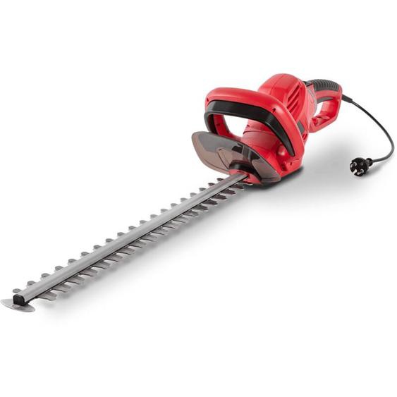 Taille-haie électrique 650W, double lame acier, longueur de coupe 550mm, capacité coupe 20mm, plug-in, vitesse 1500rpm, avec gaine Greencut GHT650C