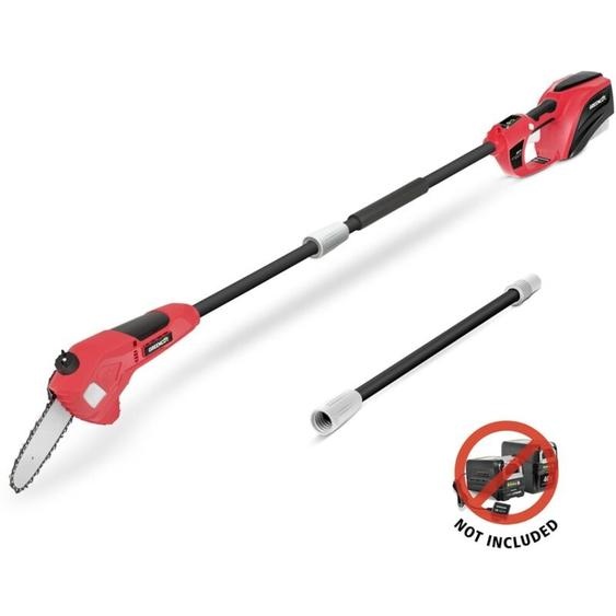 Greencut - Tronçonneuse elagueuse batterie lithium 40V, longueur de lame 170mm, distance maximale 265cm, pas de chaîne 3/8 PP400L