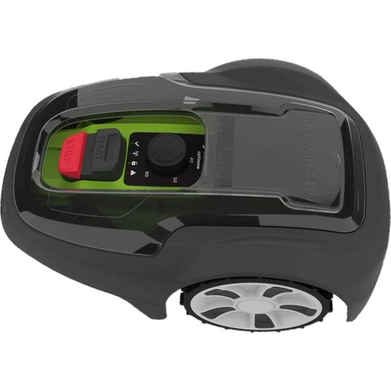 Greenworks 2513307 Tondeuse à gazon de Tondeuse robot Batterie noire
