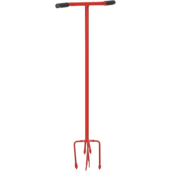 Griffe de jardin Rouge Acier