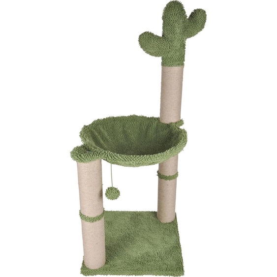 Griffoir pour chat KAKTUS, 40 x 40 x 96 cm, vert