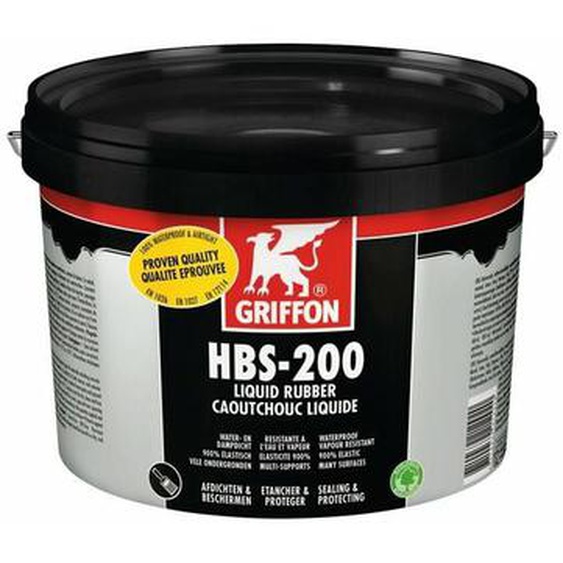 Griffon - Caoutchouc liquide de protection universel HBS-200 5l