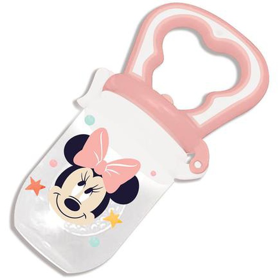 Grignoteur De Fruits Et Legumes Silicone Minnie Rose