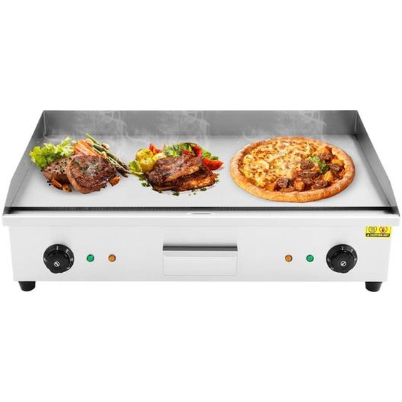 Gril électrique Gril électrique 4400W Plaque de gril Plaque de gril Plaque de rôtissage Plaque de rôtissage Gril Plaque de gril Gril de table 300°C Température maximale