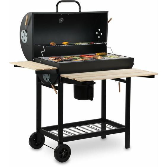 Bbq-toro - Grill à charbon de bois Fumeur Chariot de barbecue