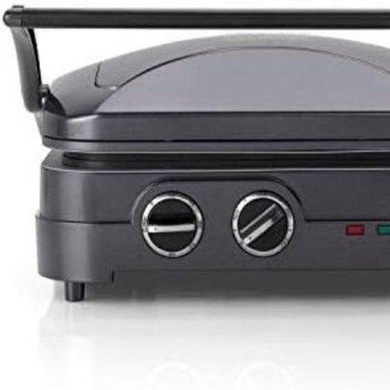 Grill de contact gris foncé avec plaques amovibles
