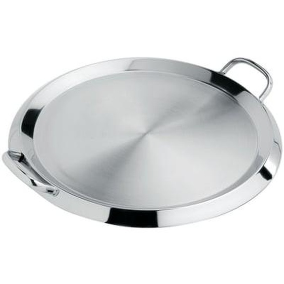 Gril Plancha  avec anses fixes  34 en inox