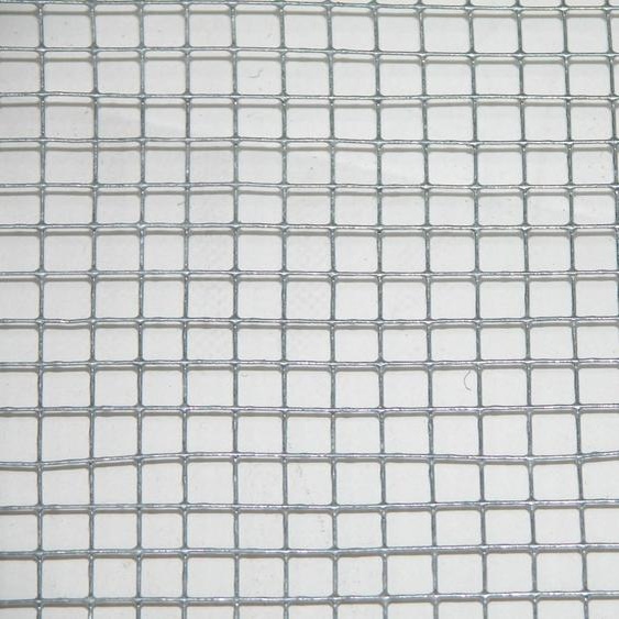 Grillage pour animaux soudé gris, H.0.5 x L.3 m, maille H.6 x l.6.4 mm