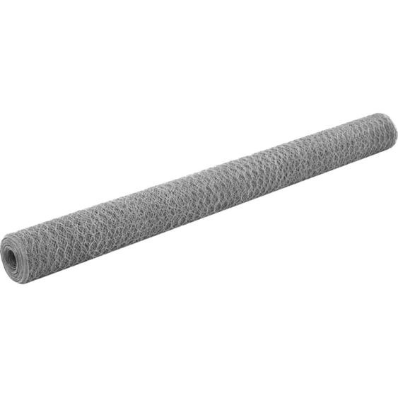 Vidaxl - Grillage pour volière Acier galvanisé 25x1,5 m Argenté