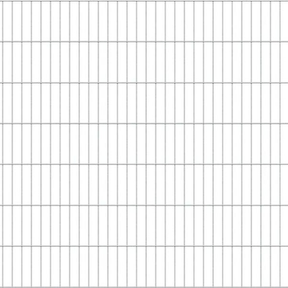 Alberts 642860 Clôture en treillis double, plastifié, vert, hauteur 160 cm