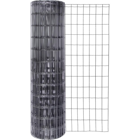 Alberts 604905 Treillis soudé Fix-Clip Pro®, anthracite métallique, hauteur 153 cm, longueur 25 m