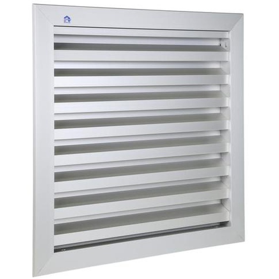 Grille de ventilation 200x200mm aluminium gris - RENSON - 41122