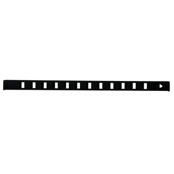 Grille glissière 475 x 22 mm noir RENSON 10443