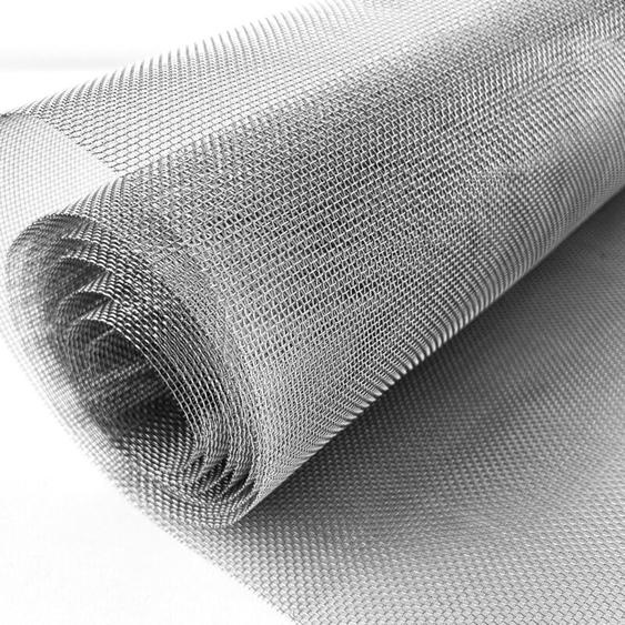 Grille Métallique Fine 60 x 200cm Maille en Acier Inoxydable 304 Grillage Métallique Anti Rongeur Moustique Treillis Métallique Filet anti Insecte