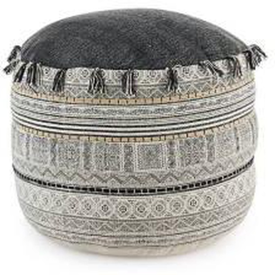 Gris anthracite Pouf rond FINN Gris anthracite  - 0