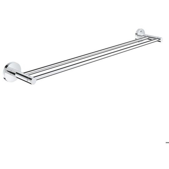 GROHE   Essentials Double Barre Porte-Serviettes, Chrome - 40802001