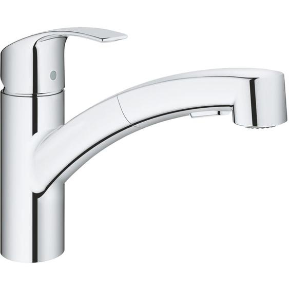 Grohe Eurosmart mitigeur dévier 1/2 avec douchette extractible 2 jets, chrome (G30306000)