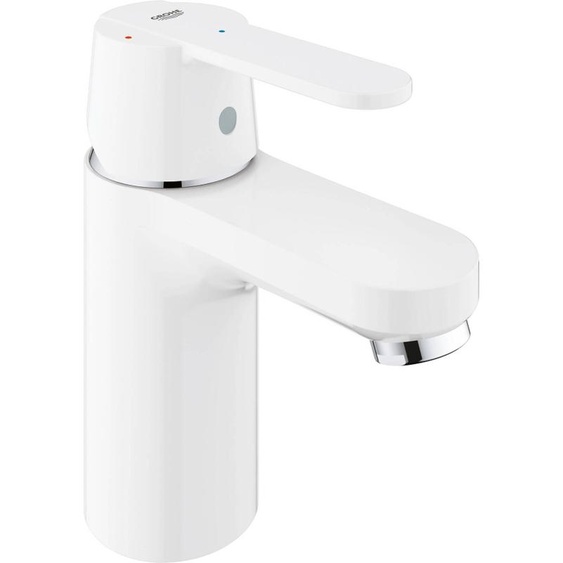 Grohe Get Mitigeur monocommandé pour lavabo, 1/2 S-Size moon white