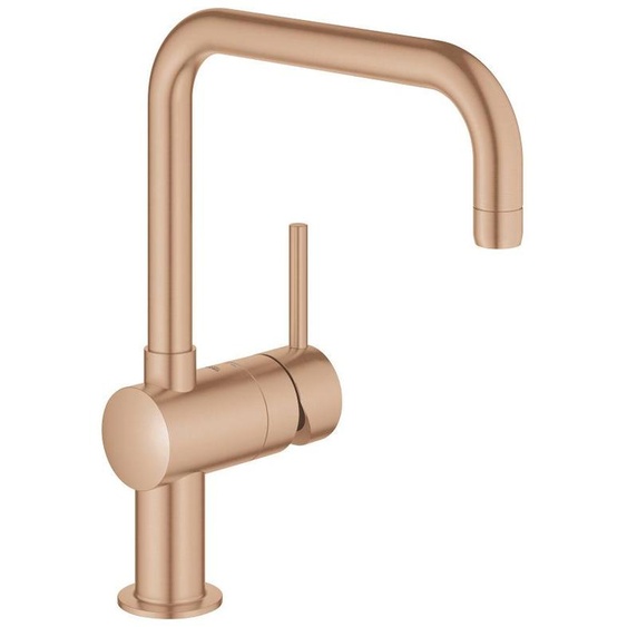 GROHE Minta Acier brossé, Or rose