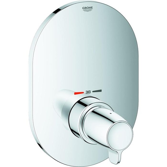 Grohe Mitigeur thermostatique central GROHTHERM SPECIAL Set de finition, sans corps dencastrement chromé