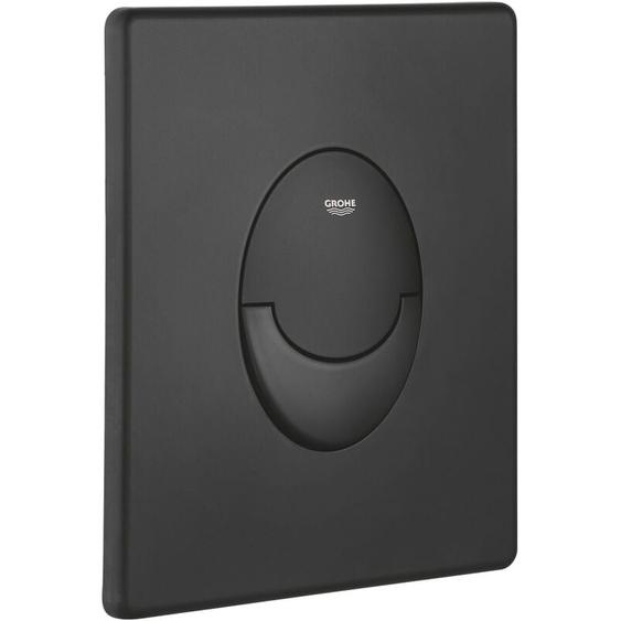 Grohe Start Plaque de commande double touche, Noir mat (38964KF0)