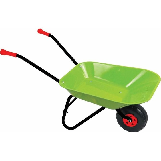 Großhandel GmbH - Produit OA Brouette en métal, vert/noir