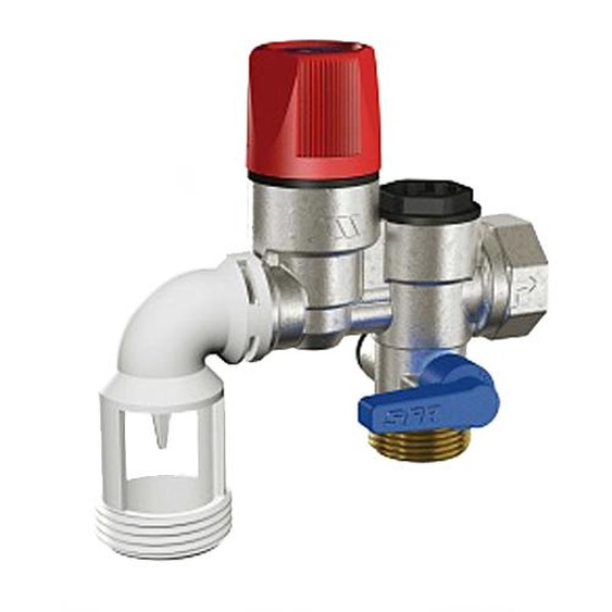 Groupe de sécurité SFR 3/4 inox coudé - WATTS - 52571
