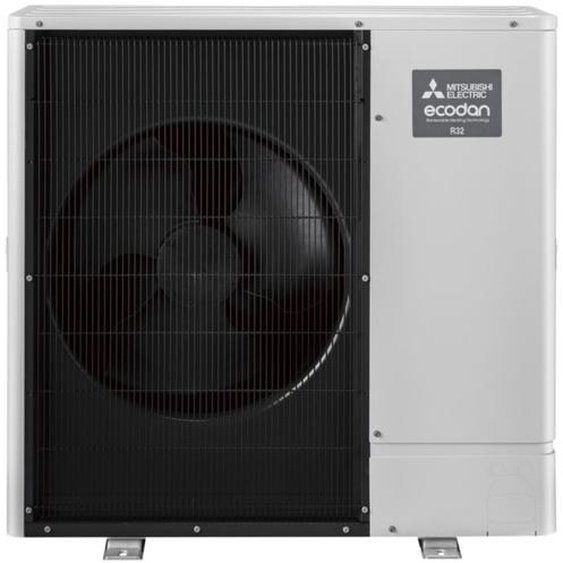 Groupe extérieur Ecodan split POWER INVERTER 8kW monophasé R32 - MITSUBISHI ELECTRIC - PUD-SWM80VAAR1
