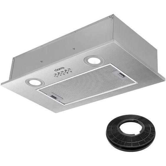 Ciarra - Groupe Filtrant 52cm 300 m3/h Filtre a Charbon evacuation Eclariage Led - 913ASS52