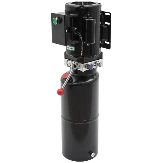 Groupe hydraulique, moteur 2,2 kW, réservoir dhuile 10 l, noir