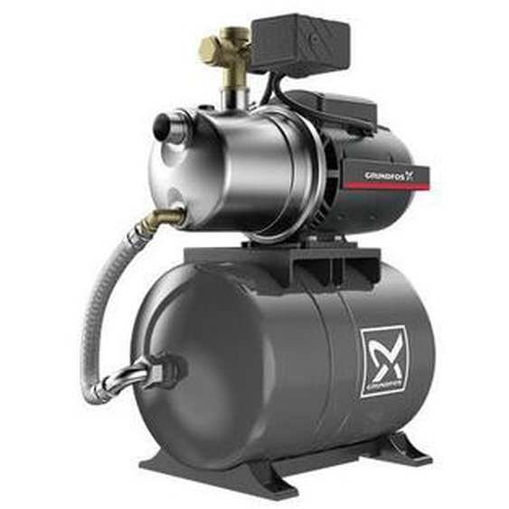 Grundfos - Surpresseur jp 5-48 pt-h réservoir horizontal 20litres 5m³/h 1kW