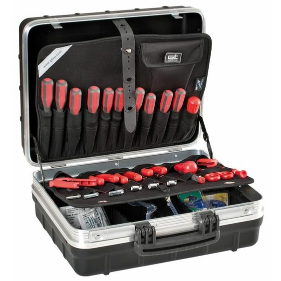 Coffret doutils GT-LINE GT, modèle Atomik PTS.4172, avec boîtes en plastique