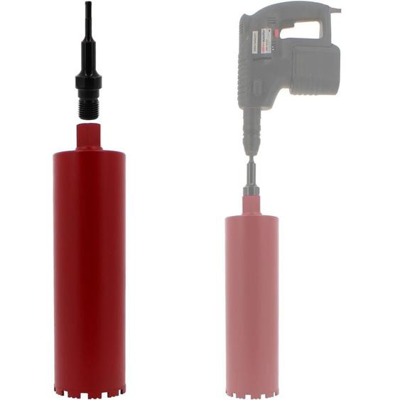 Gt Market - Couronne diamant ø 127 mm avec adaptateur pour perceuse et perforateur SDS-plus