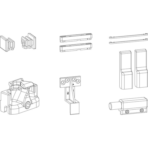 GU-966/150 Carton daccessoires blanc