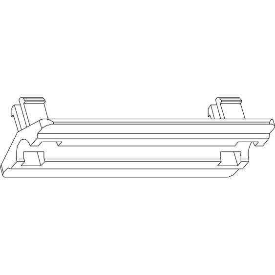 GU HS Support de chariot pour chariot GU-934, plastique argenté
