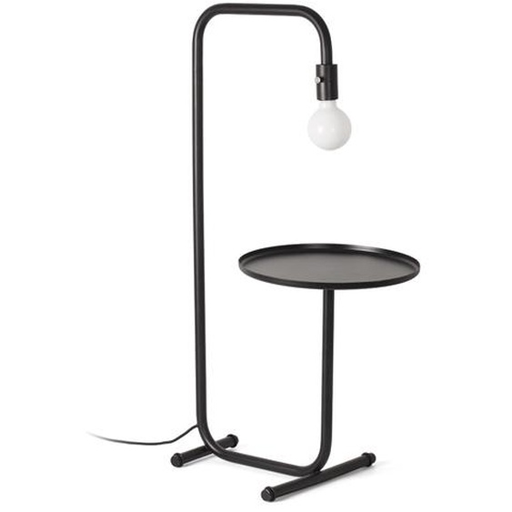 Guest Lampe de table & lampadaire avec rangement Noir