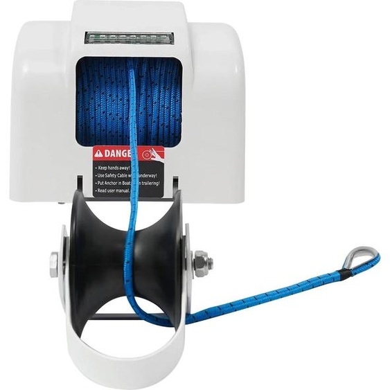 Guindeau électrique, puissance 12V, capacité de charge 20 kg, BLANC