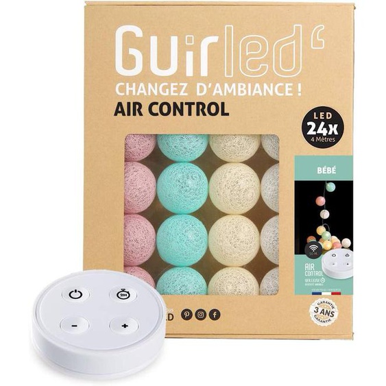 Guirlande Boule Lumineuse Led Usb Télécommandée Bébé