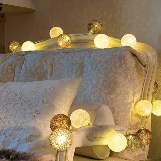 Guirlande Boule Lumineuse Led Usb Télécommandée Chocolat