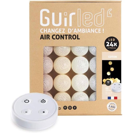 Guirlande Boule Lumineuse Led Usb Télécommandée Coton