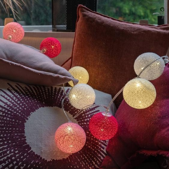 Guirlande Boule Lumineuse Led Usb Télécommandée Tagada