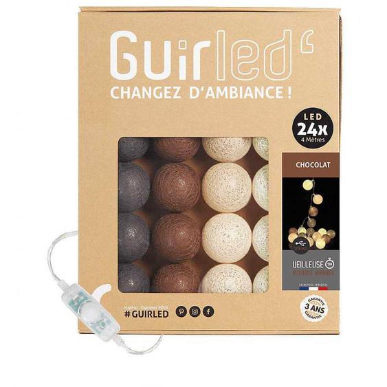 Guirlande Boule Lumineuse Led Usb Veilleuse 2h Chocolat