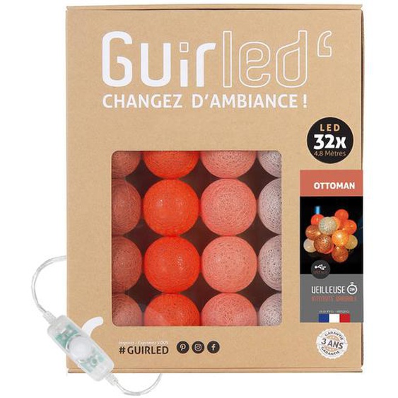 Guirlande Boule Lumineuse Led Usb Veilleuse 2h Ottoman