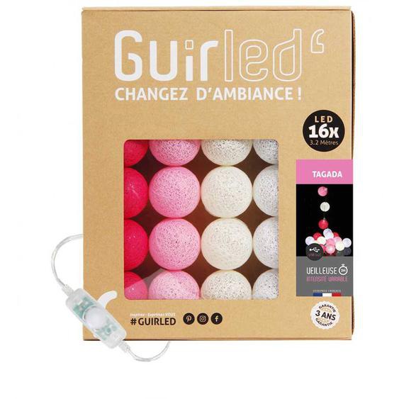 Guirlande Boule Lumineuse Led Usb Veilleuse 2h Tagada