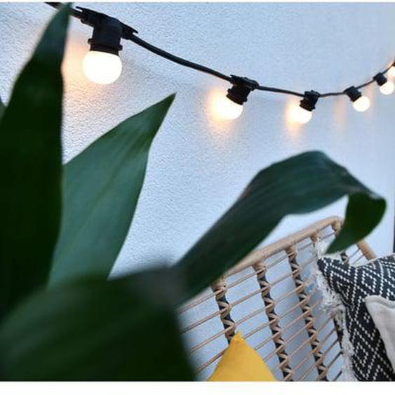 Guirlande Guinguette  E27 - prolongeable - Ampoules interchangeables