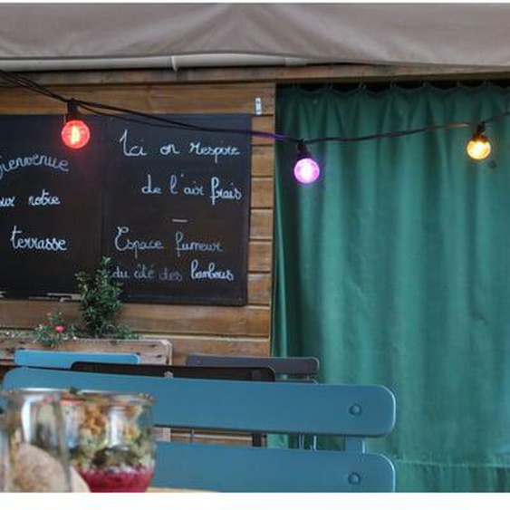 Guirlande guinguette Tradition filament - prolongeable