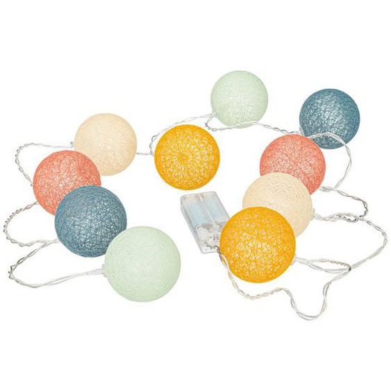 Guirlande Led 10 Boules - Oya Multicolore