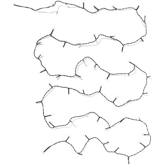 Guirlande Lumineuse 50 Lampes LED 8.67m Blanc Chaud (blanc)