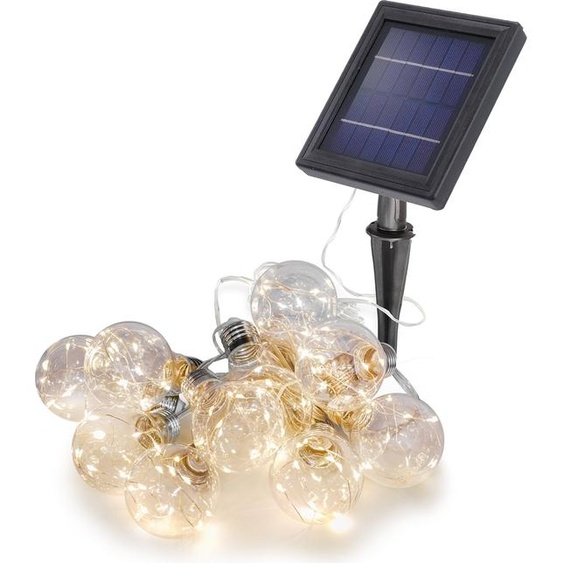 Guirlande lumineuse à ampoules LED esotec 4,5 mètres 10 LED blanc chaud résistant à lhiver
